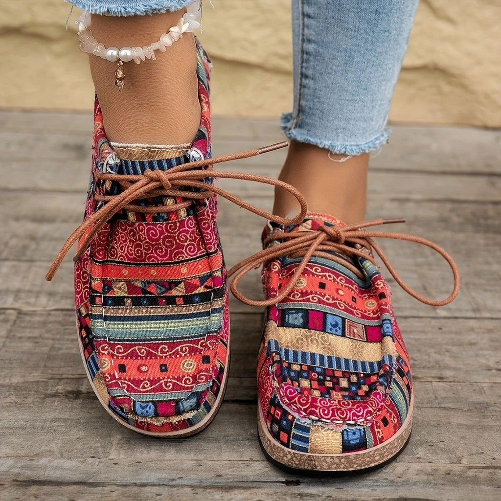 Lydia Comfort Canvas Shoes – Orthopedic Support with Everyday Style