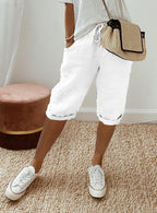 Clara Linen Summer Shorts – Effortless Comfort for Warm Days
