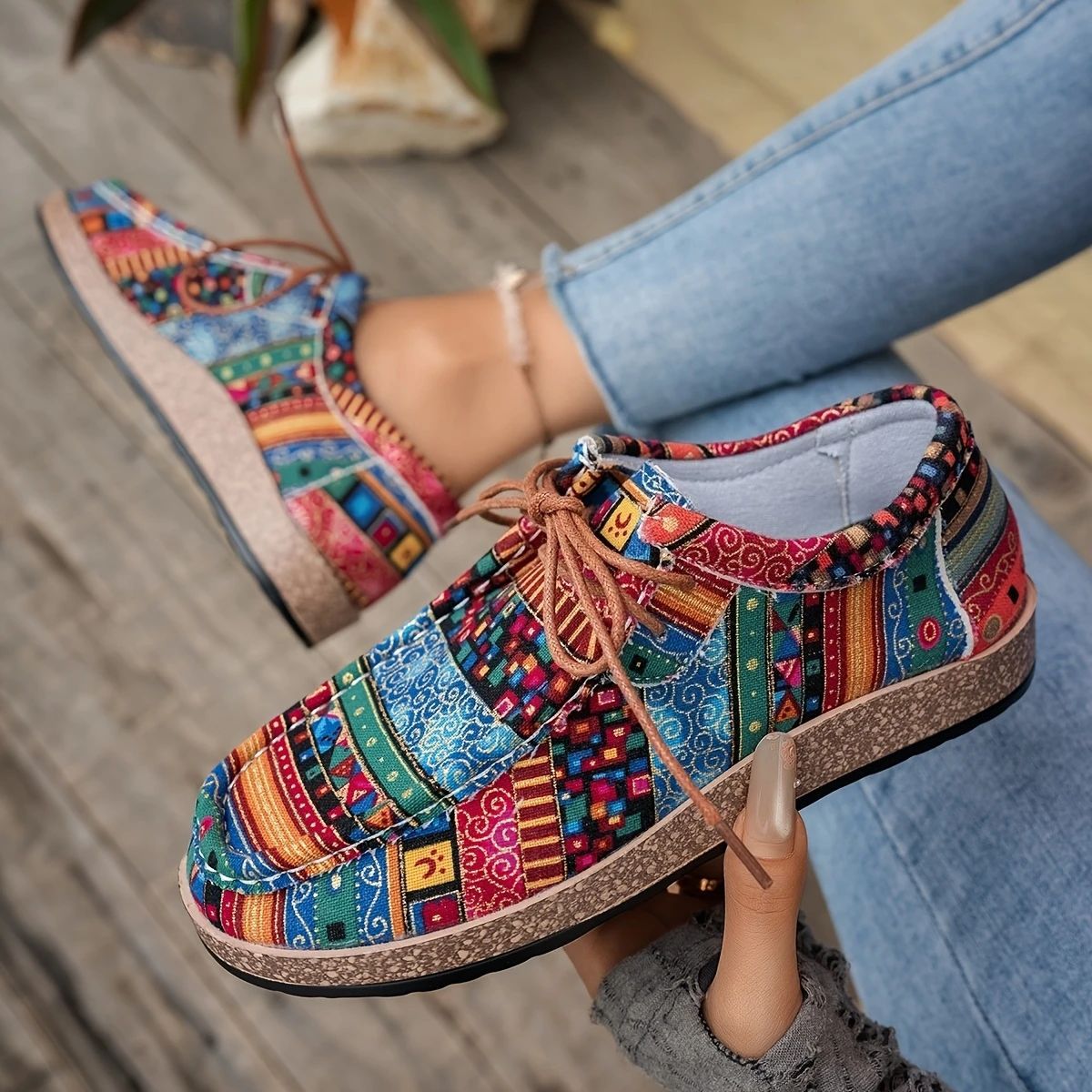Lydia Comfort Canvas Shoes – Orthopedic Support with Everyday Style