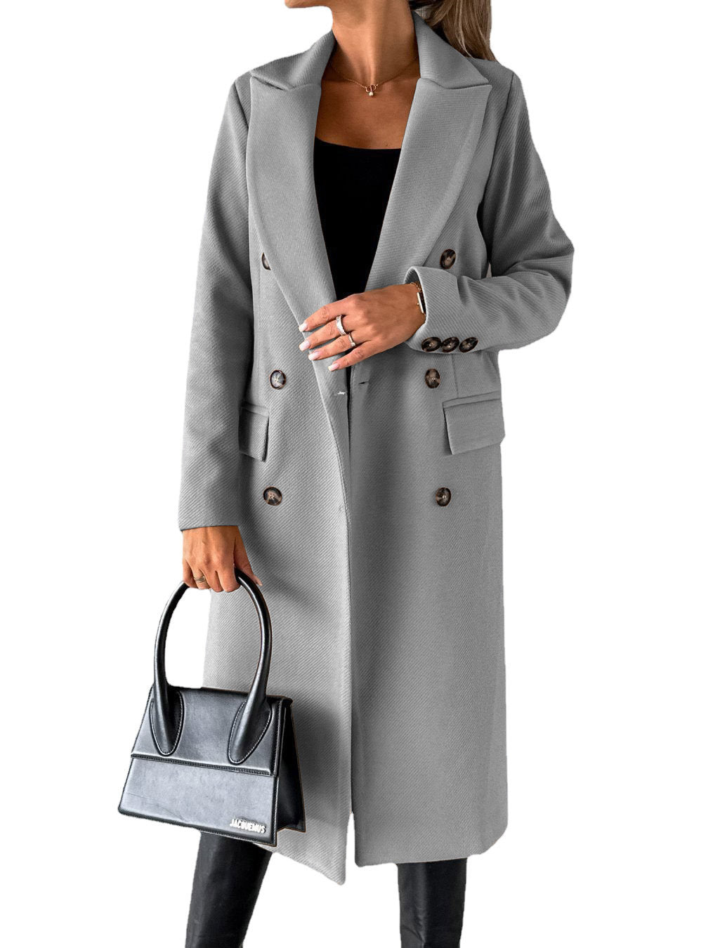 Charlotte Elegant Classic Coat – Timeless Style for Everyday Elegance