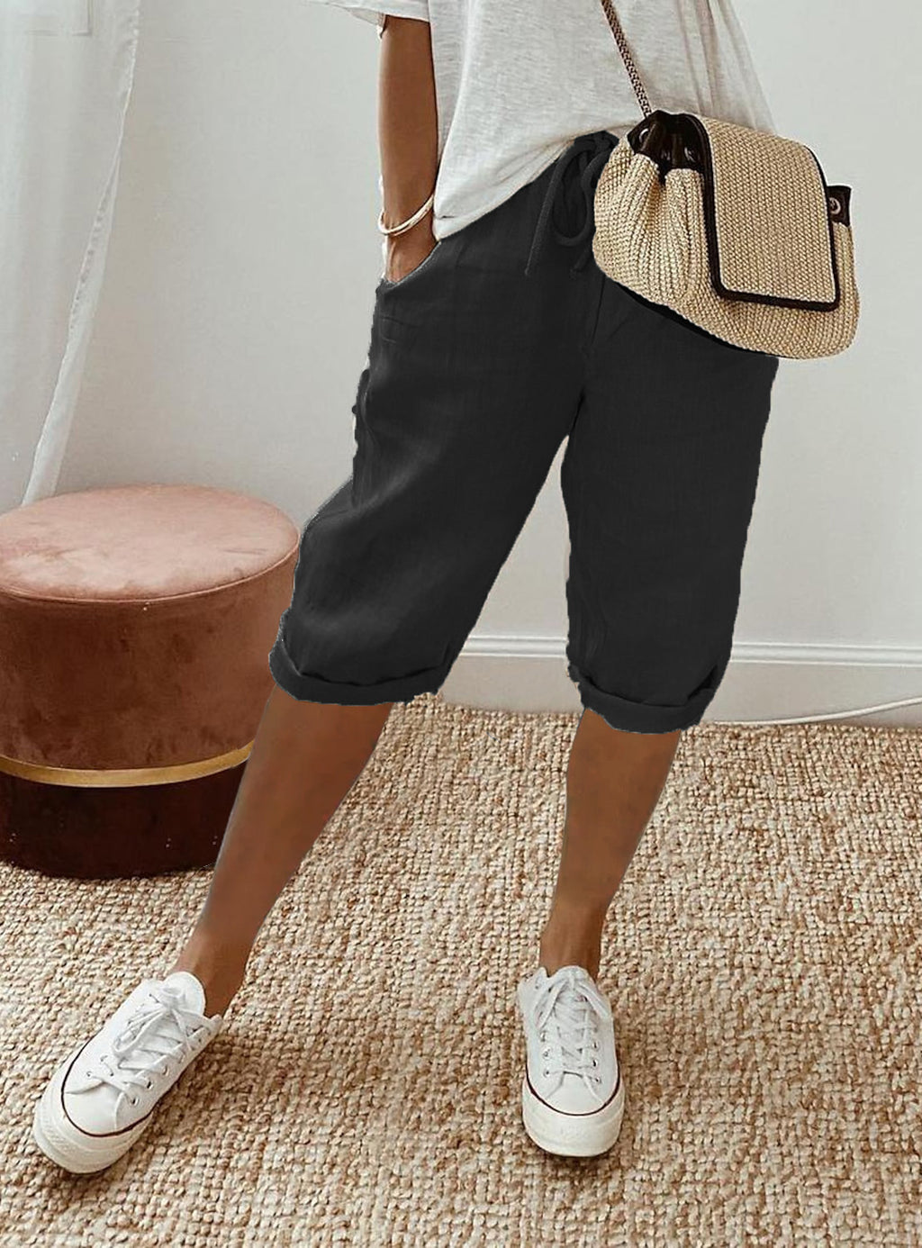 Clara Linen Summer Shorts – Effortless Comfort for Warm Days