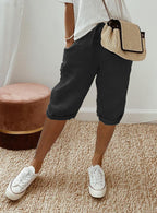 Clara Linen Summer Shorts – Effortless Comfort for Warm Days