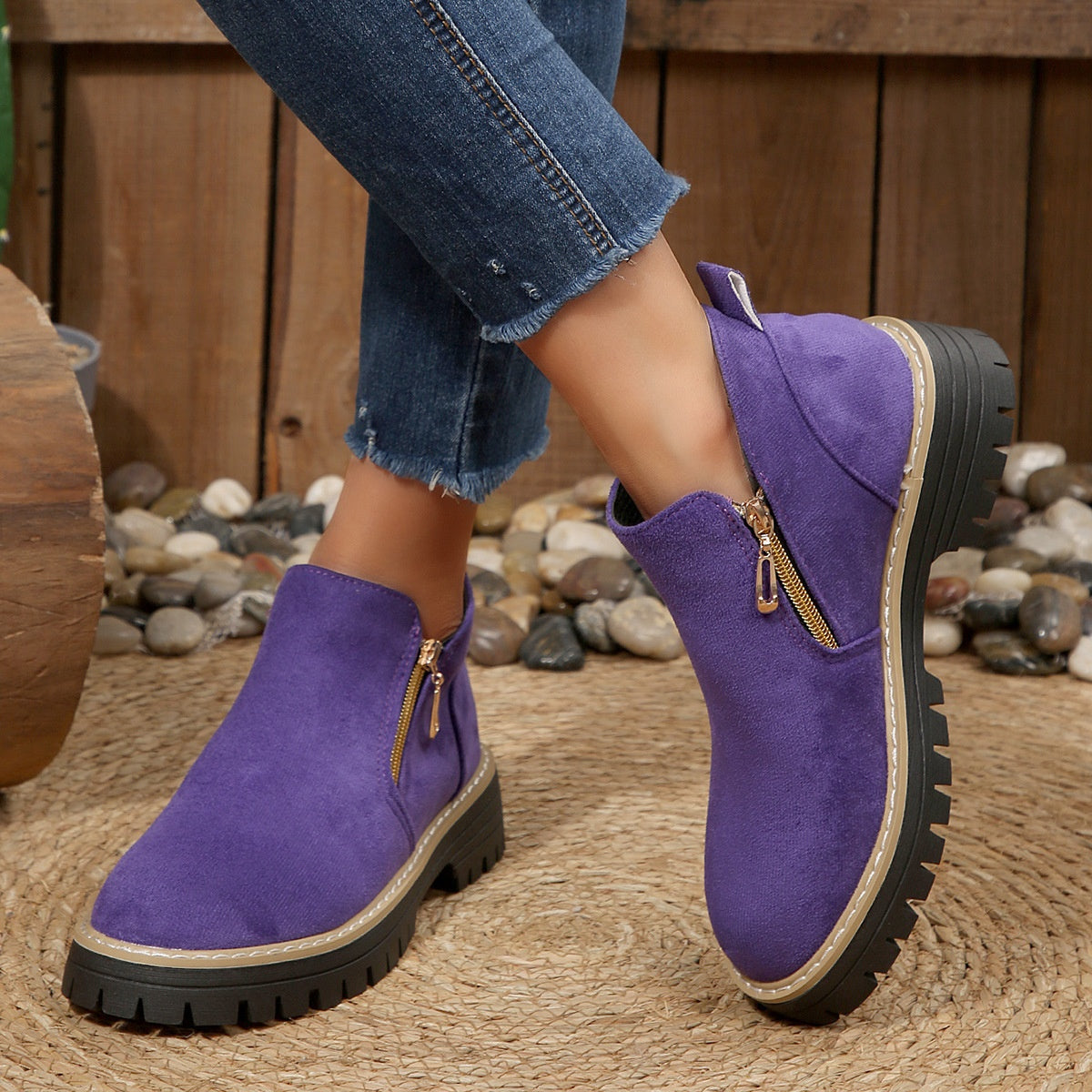 Victoria Comfort Support Boots – Stable Comfort for Everyday Steps