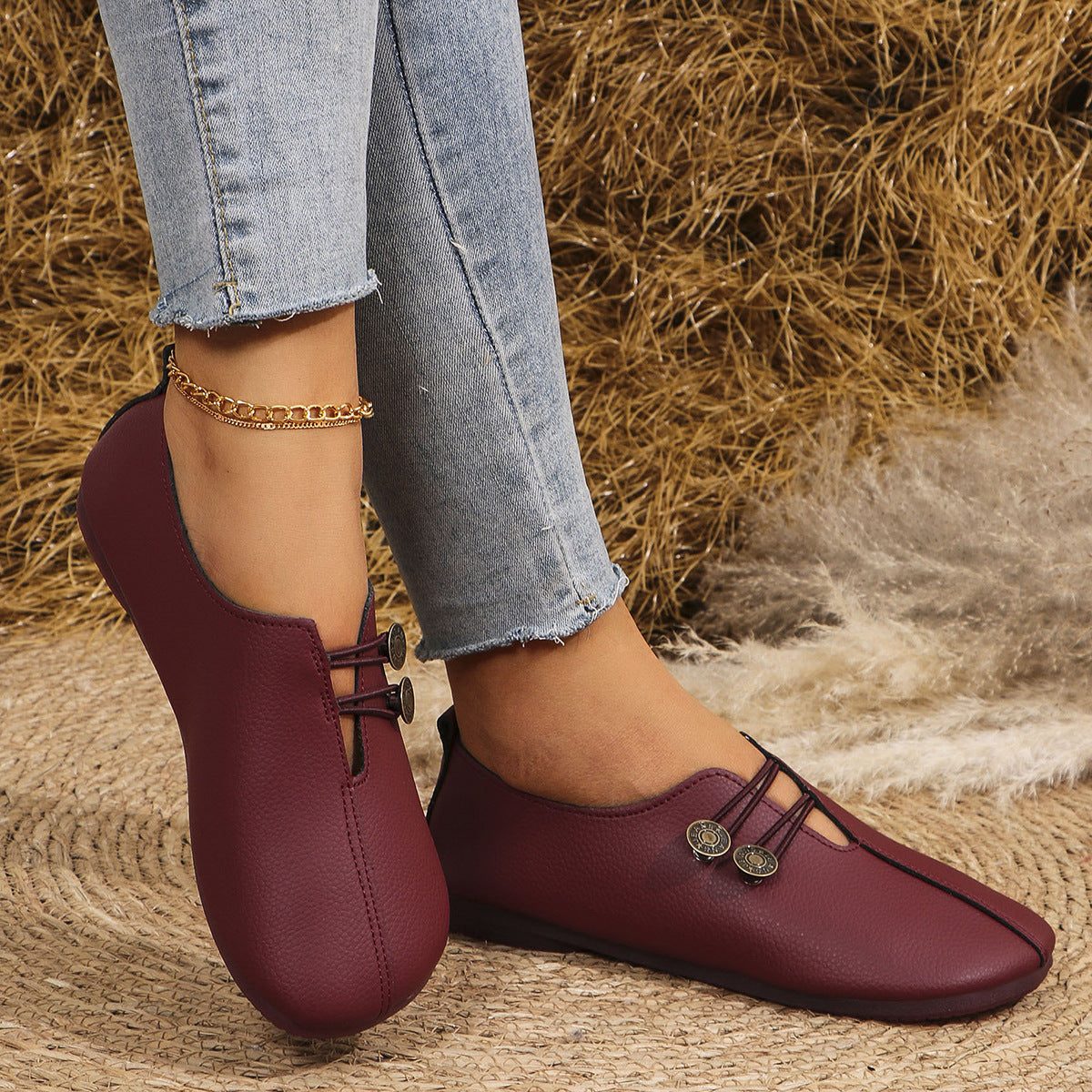 Margaret Comfort Slip-On Shoes – Gentle Support for Everyday Walking