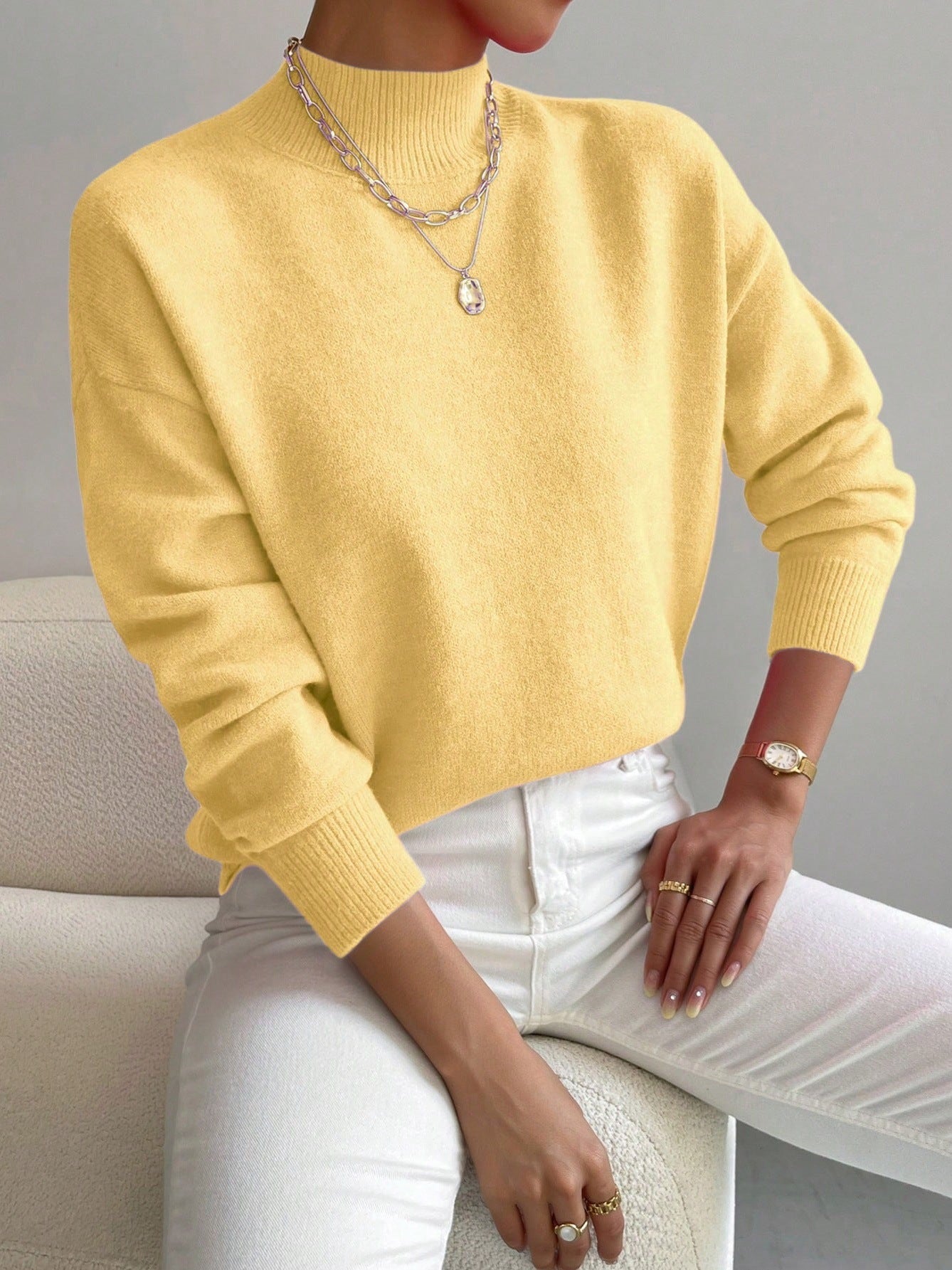 Amelia Soft Knit Sweater – Effortless Comfort for Everyday Style