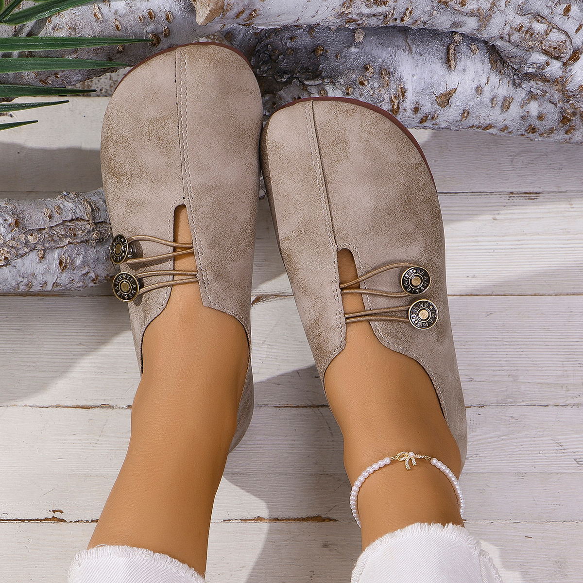 Margaret Comfort Slip-On Shoes – Gentle Support for Everyday Walking