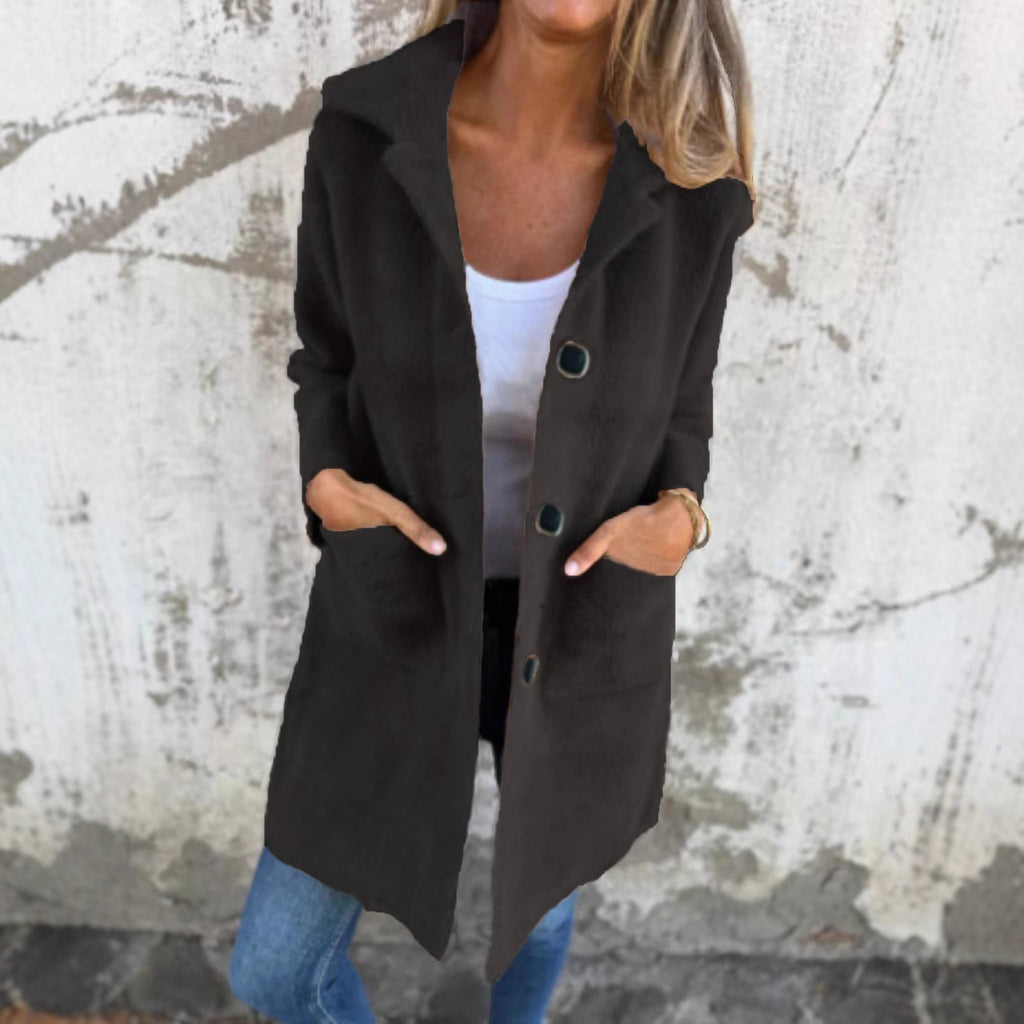 Elise Soft Comfort Coat – Effortless Warmth for Everyday Style