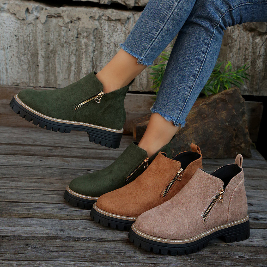 Victoria Comfort Support Boots – Stable Comfort for Everyday Steps