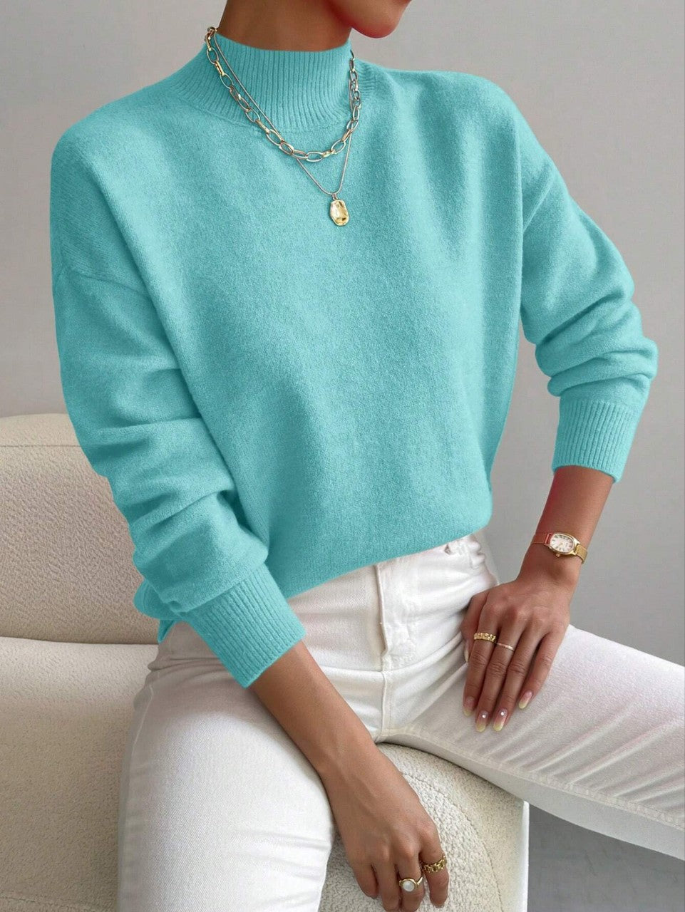 Amelia Soft Knit Sweater – Effortless Comfort for Everyday Style