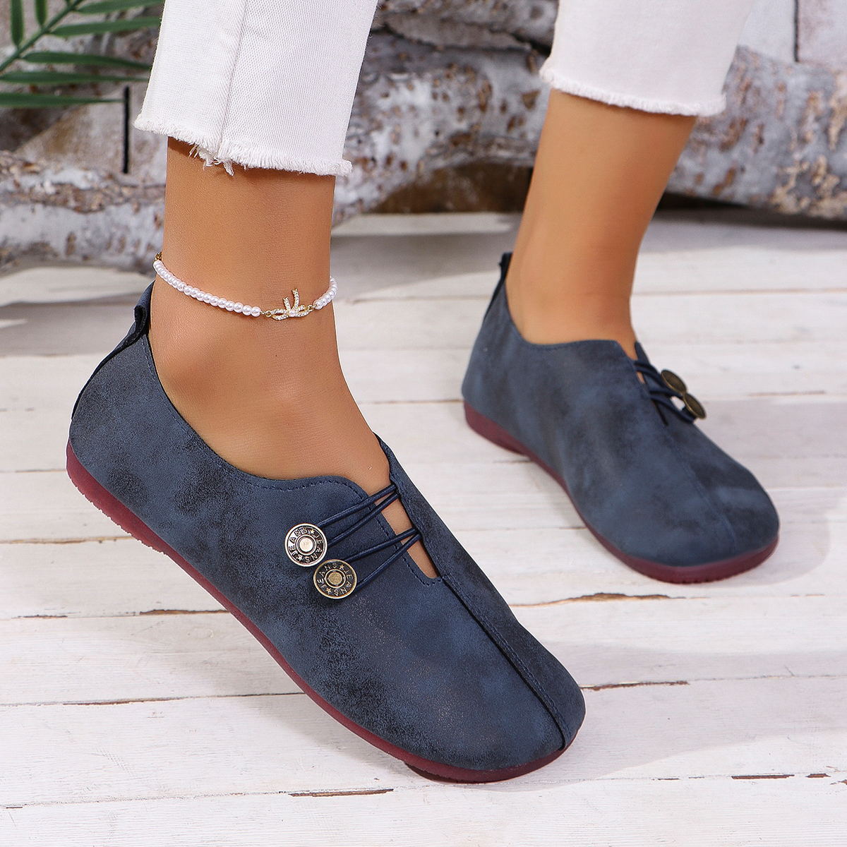 Margaret Comfort Slip-On Shoes – Gentle Support for Everyday Walking