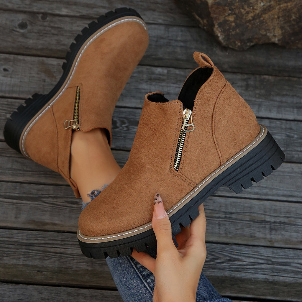 Victoria Comfort Support Boots – Stable Comfort for Everyday Steps