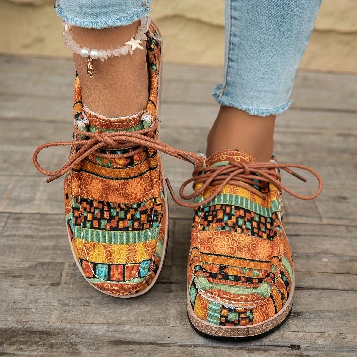 Lydia Comfort Canvas Shoes – Orthopedic Support with Everyday Style