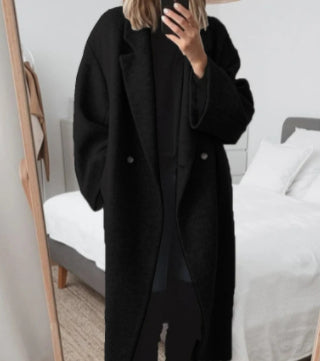 Amelia Classic Wool Coat – Timeless Elegance for Cooler Days