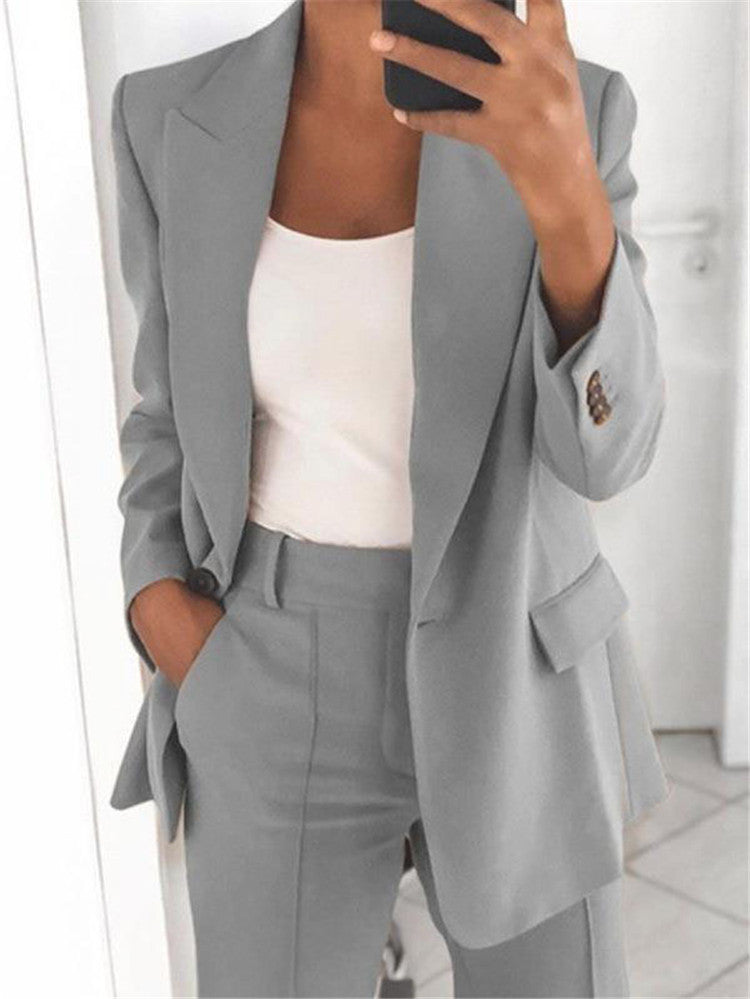 Charlotte Elegant Blazer Set – Effortless Style for Everyday Confidence