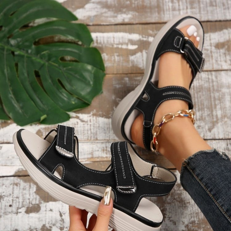 Elena Comfort Support Sandals – Pain-Free Walking All Day