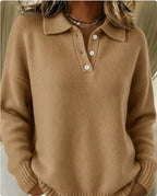 Sophia Plaid Button Blouse – Effortless Style for Everyday Comfort