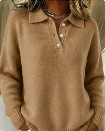 Sophia Plaid Button Blouse – Effortless Style for Everyday Comfort