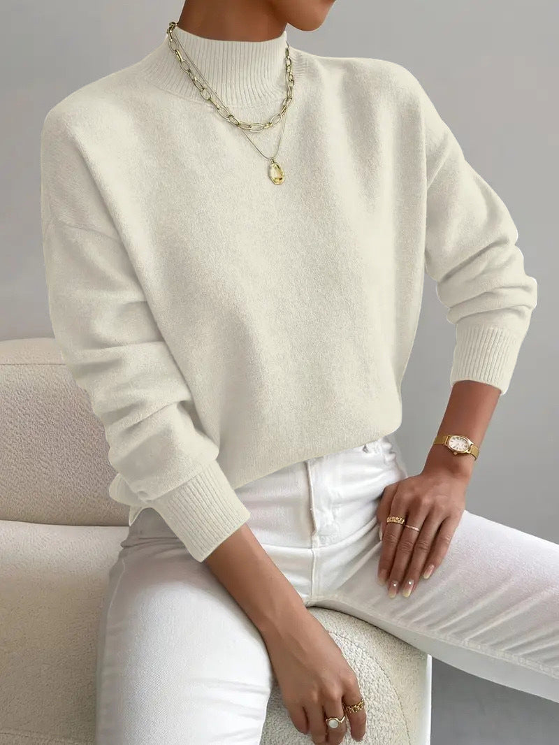 Amelia Soft Knit Sweater – Effortless Comfort for Everyday Style