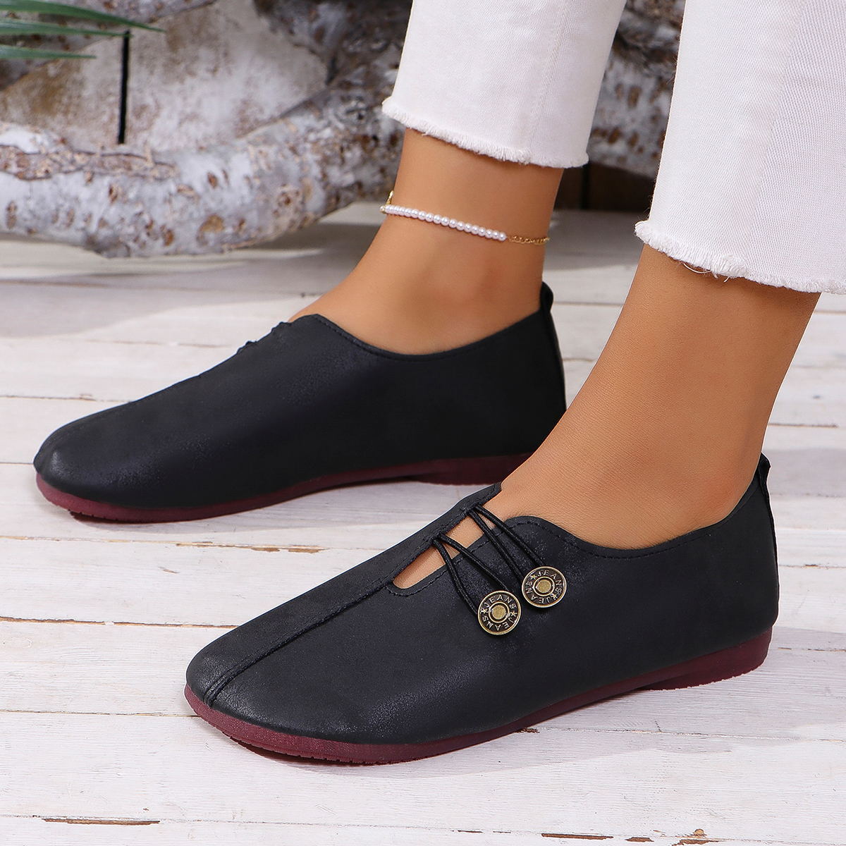 Margaret Comfort Slip-On Shoes – Gentle Support for Everyday Walking