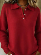 Sophia Plaid Button Blouse – Effortless Style for Everyday Comfort