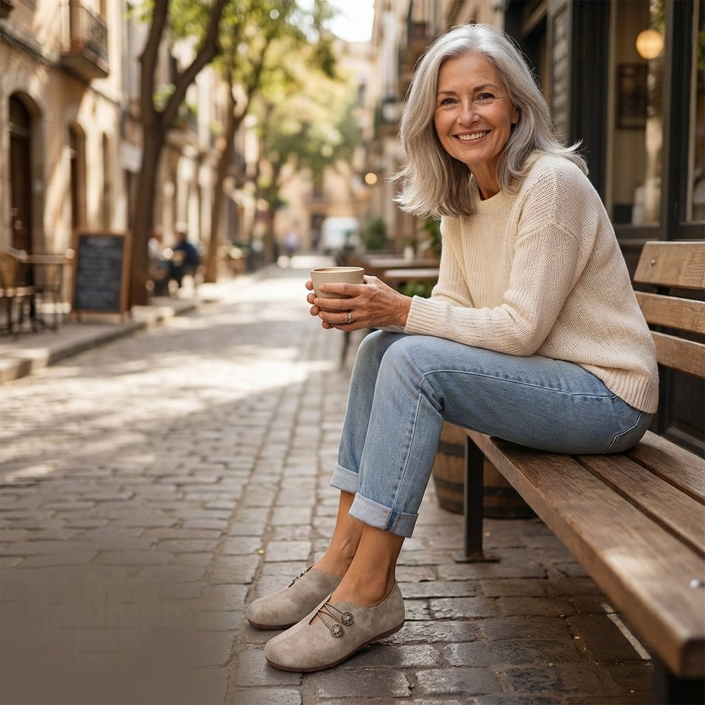 Margaret Comfort Slip-On Shoes – Gentle Support for Everyday Walking