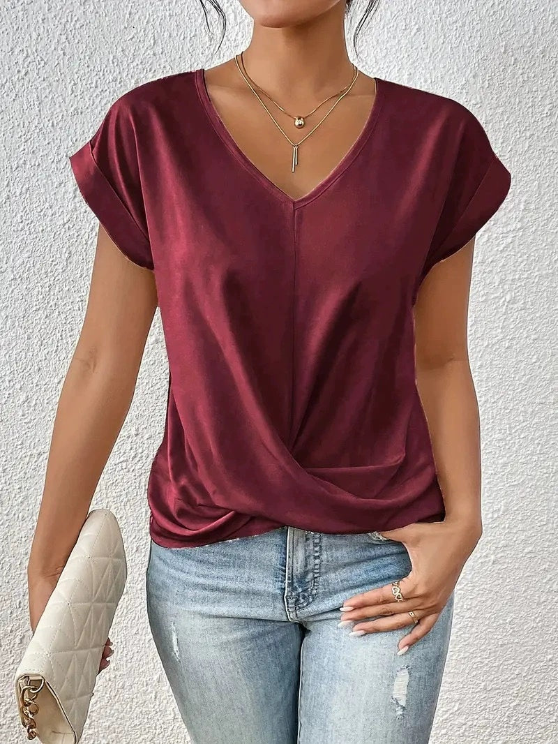 Elise Flow Blouse – Effortless Elegance for Everyday Comfort
