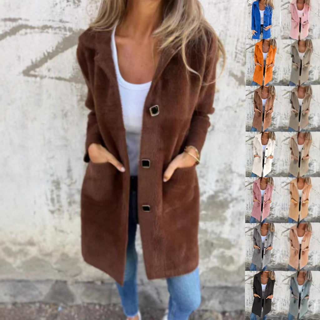Elise Soft Comfort Coat – Effortless Warmth for Everyday Style