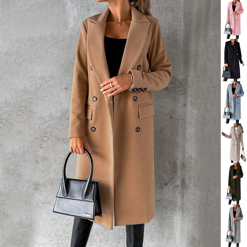 Charlotte Elegant Classic Coat – Timeless Style for Everyday Elegance