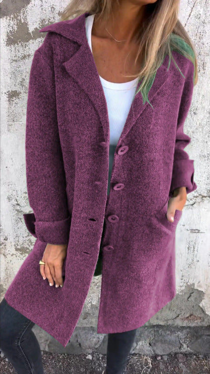 Elise Soft Comfort Coat – Effortless Warmth for Everyday Style