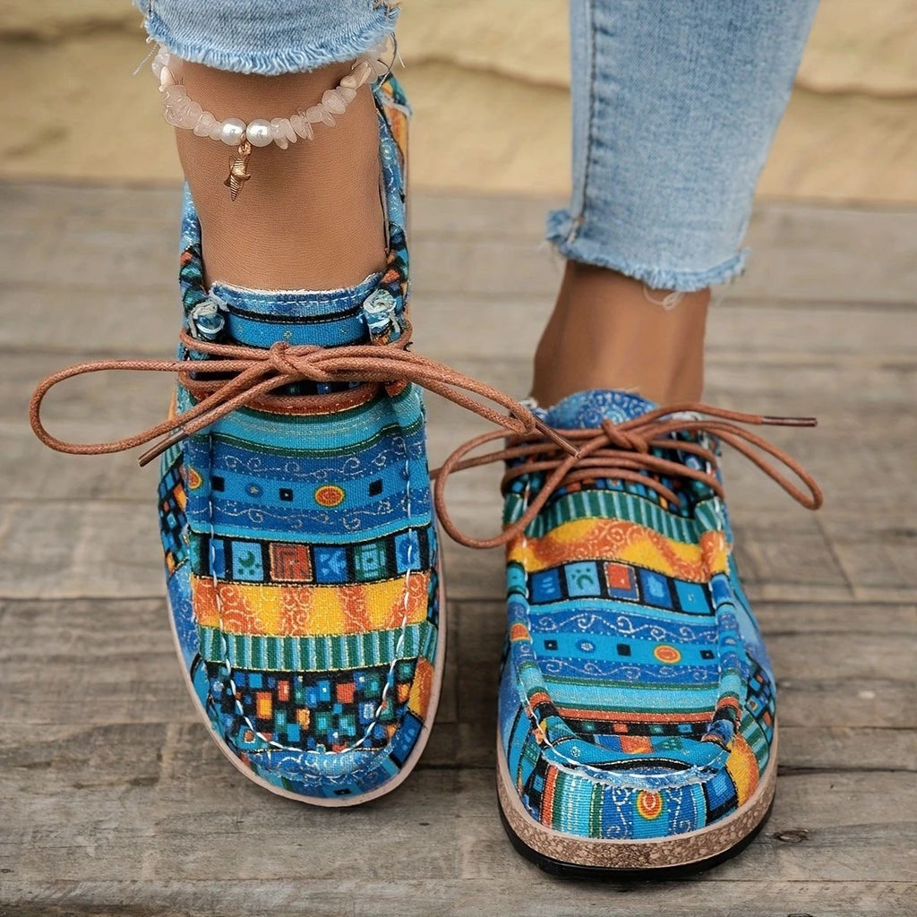 Lydia Comfort Canvas Shoes – Orthopedic Support with Everyday Style
