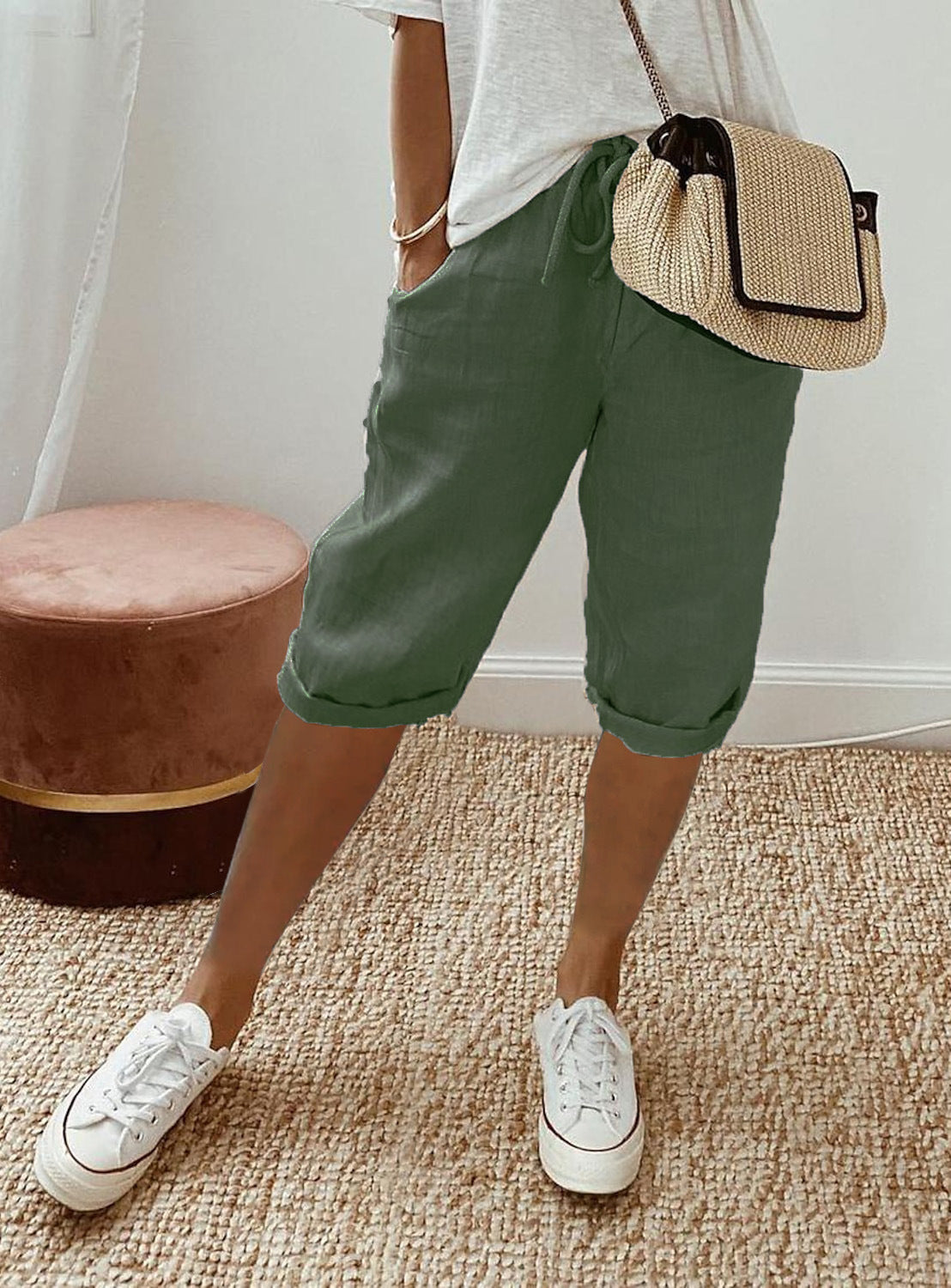 Clara Linen Summer Shorts – Effortless Comfort for Warm Days