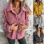 Hannah Cozy Sherpa Jacket – Warm Comfort for Everyday Style