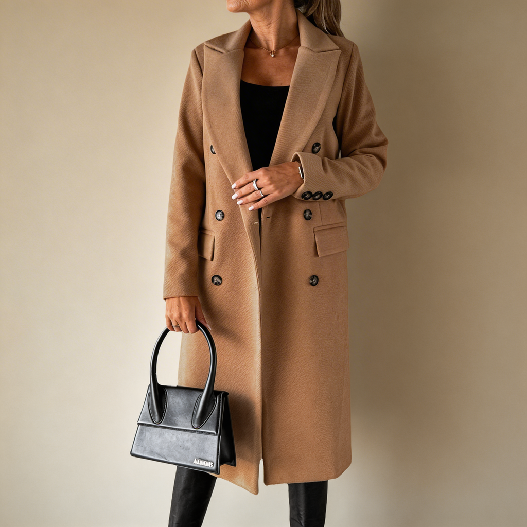 Charlotte Elegant Classic Coat – Timeless Style for Everyday Elegance