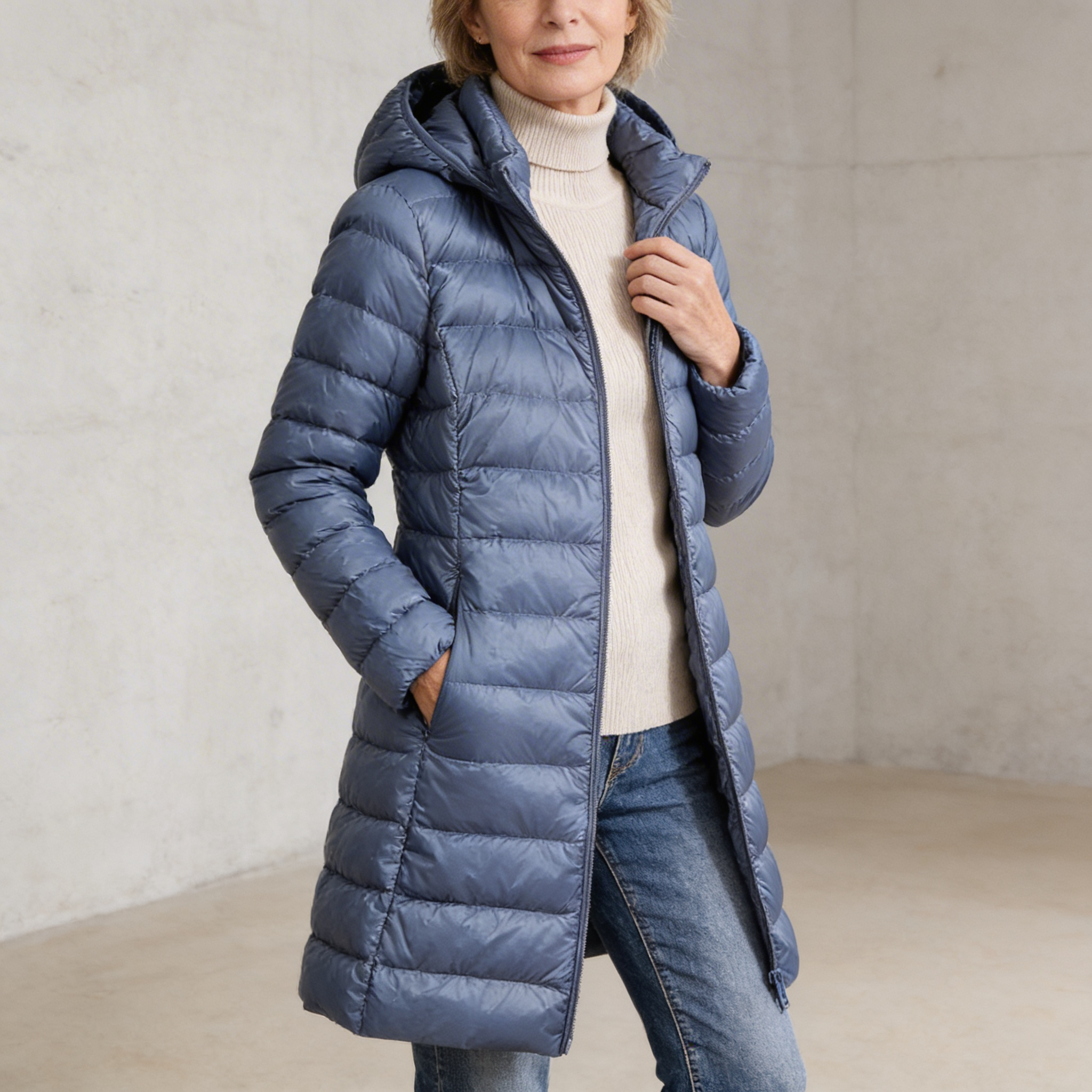 Lydia Lightweight Comfort Coat – Warmth Without the Weight