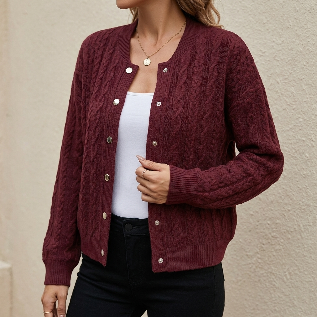 Evelyn Comfort Knit Jacket – Effortless Style for Everyday Wear
