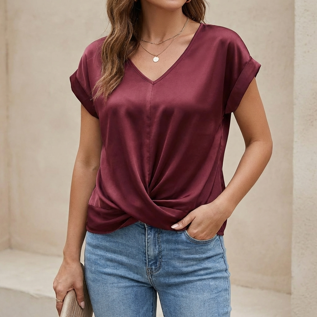 Elise Flow Blouse – Effortless Elegance for Everyday Comfort