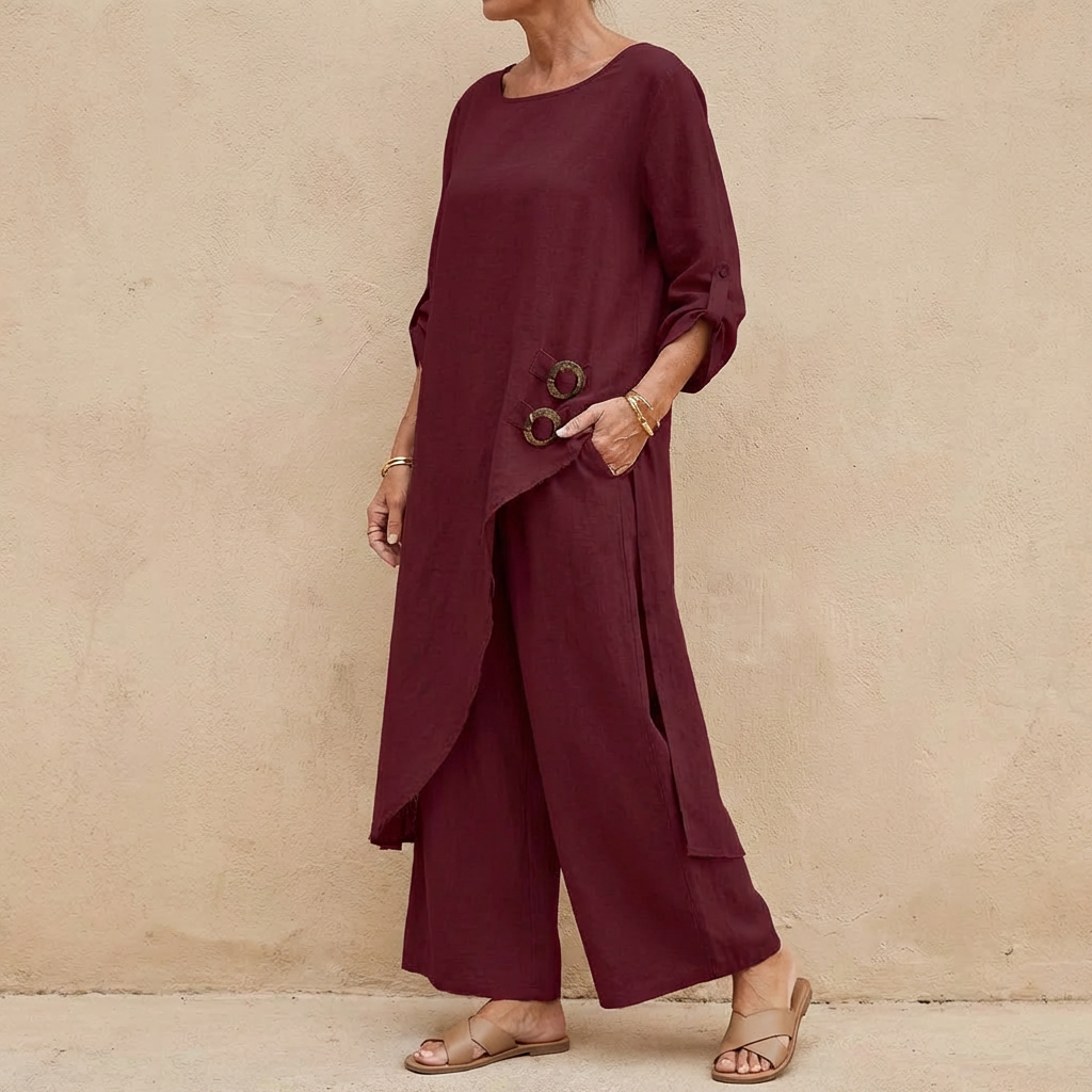 Louise Elegant Flow Set – Relaxed Style with Effortless Comfort