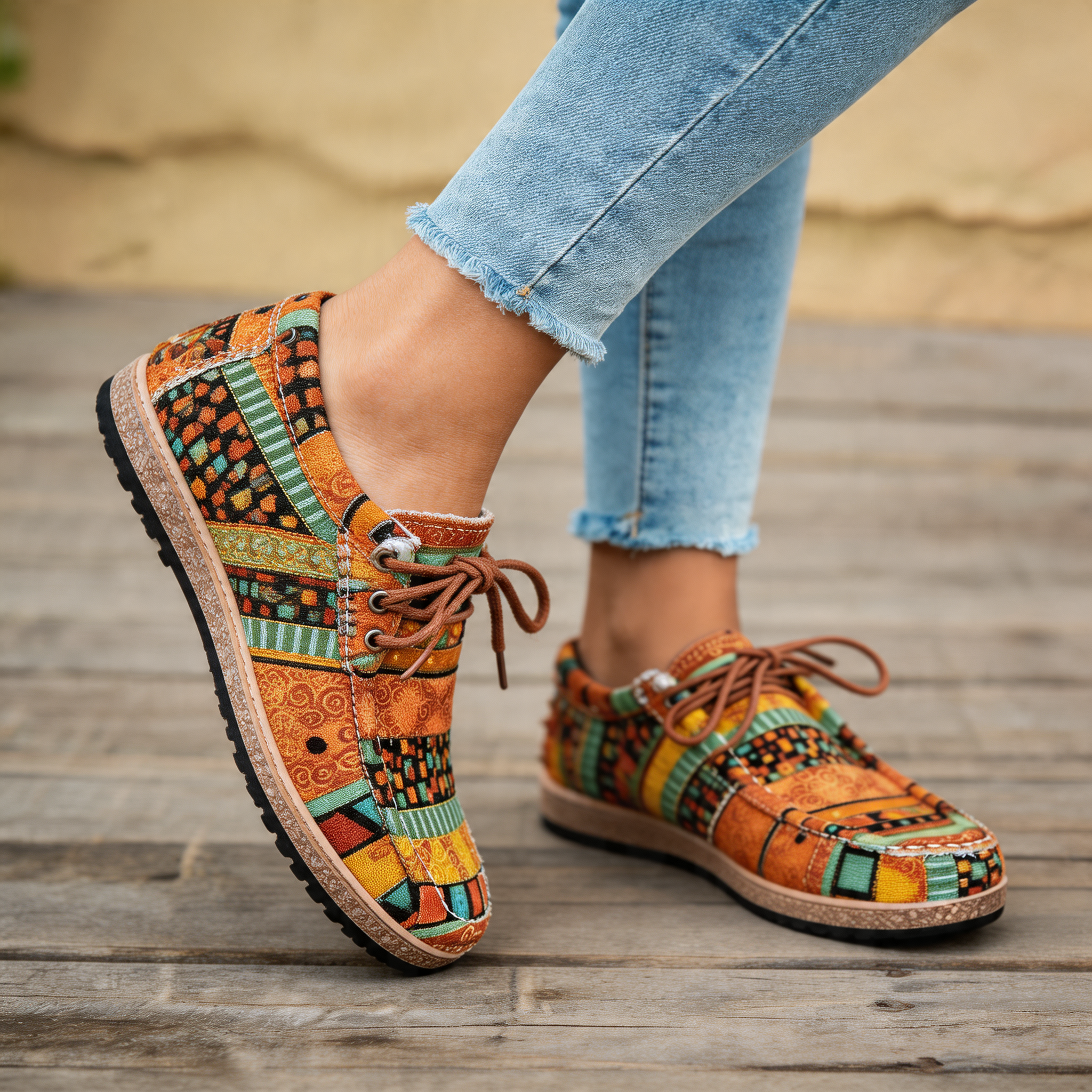 Lydia Comfort Canvas Shoes – Orthopedic Support with Everyday Style