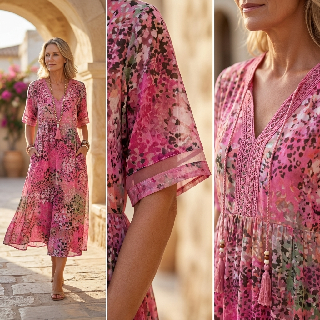Celestine Breeze Maxi Dress – Elegant Comfort with Effortless Style